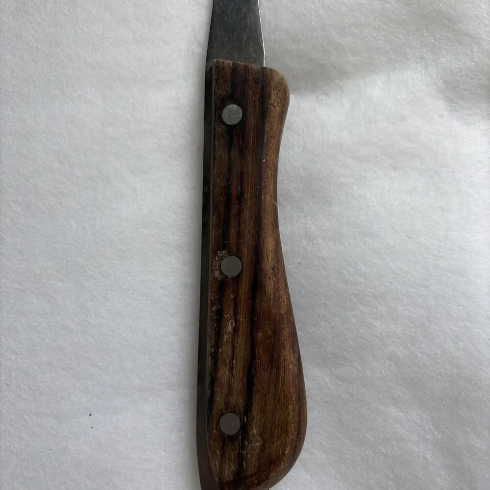 Vintage REGENT SWORDS Stainless Steel Meat Fork with Wood Handle 11